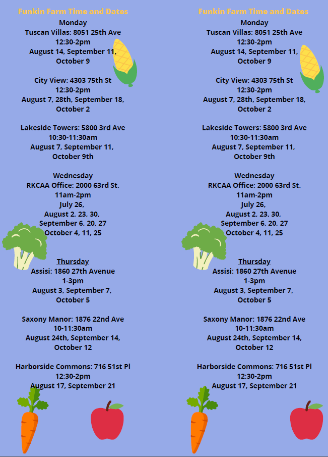 Senior Farmers' Market Nutrition Program & Kenosha Senior Veggie