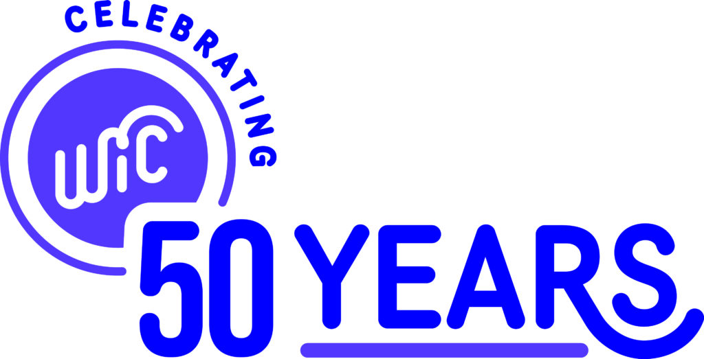 2023 50wic Logo Blue